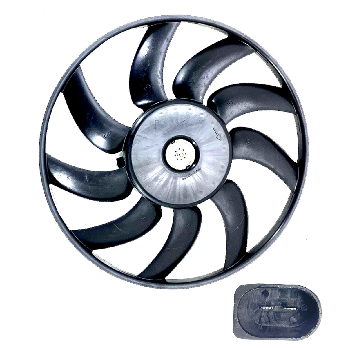 MOTOVENTILADOR AUDI A4 09-16 L4 1.8, 2.0/V6 3.0, 3.2L P/RAD 2 PIN CN