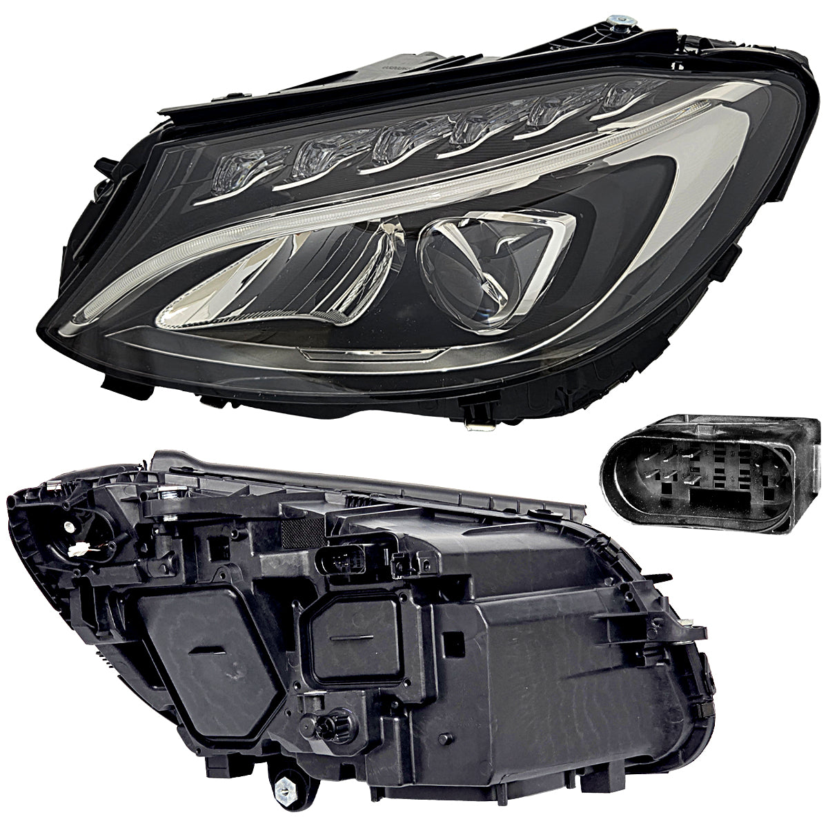 FARO MBENZ CLASE C 15-18 ELECT C/MOTOR LEDS L