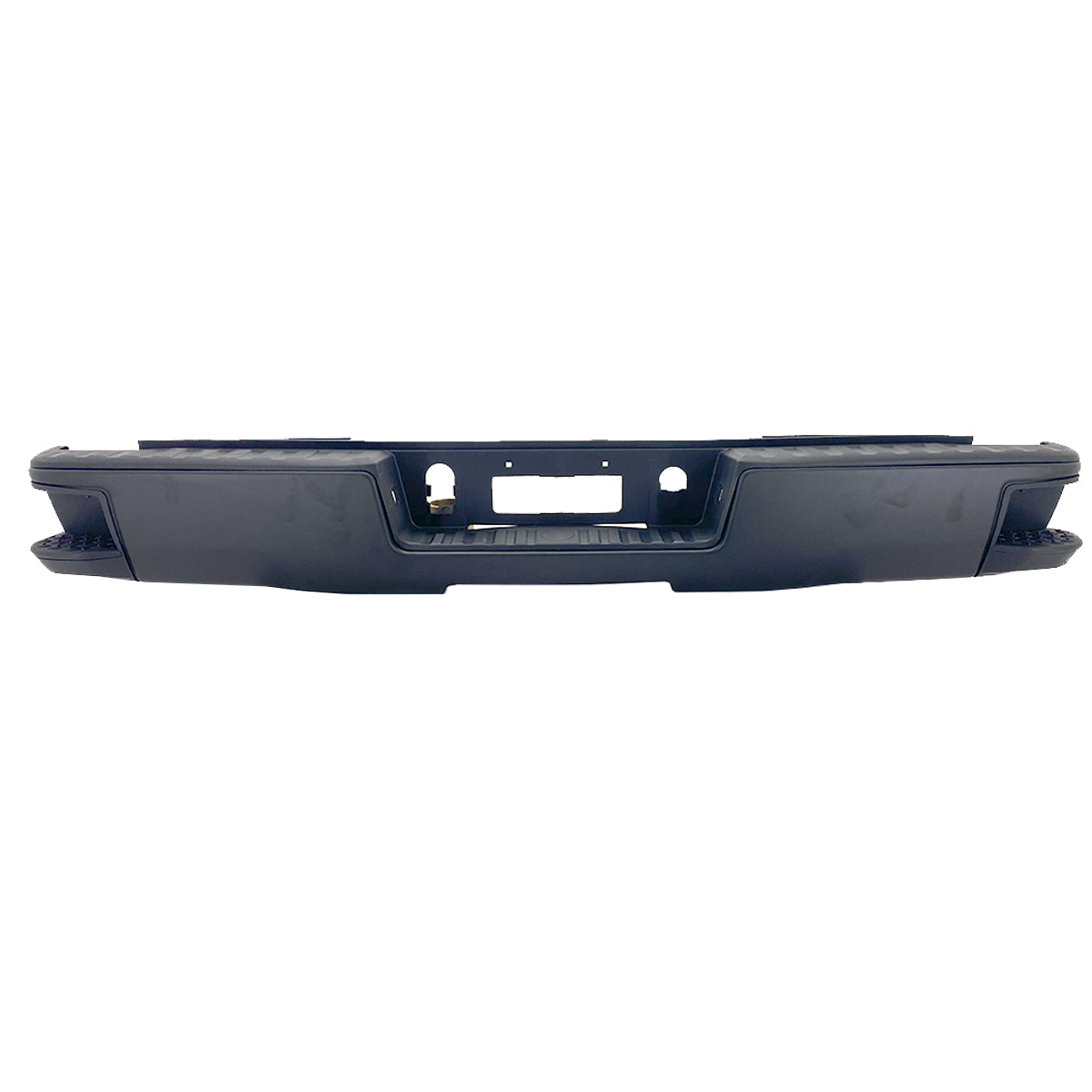 DEFENSA TRASERA CHEV PU 16-18 1500 C/HOYO P/SENSOR NEGRA COMPLETA CN