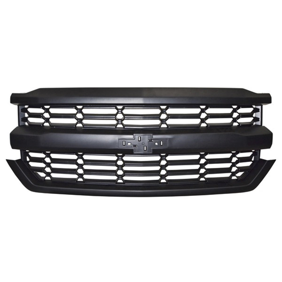 PARRILLA SILVERADO 16-18 NEGRA ROMBOS