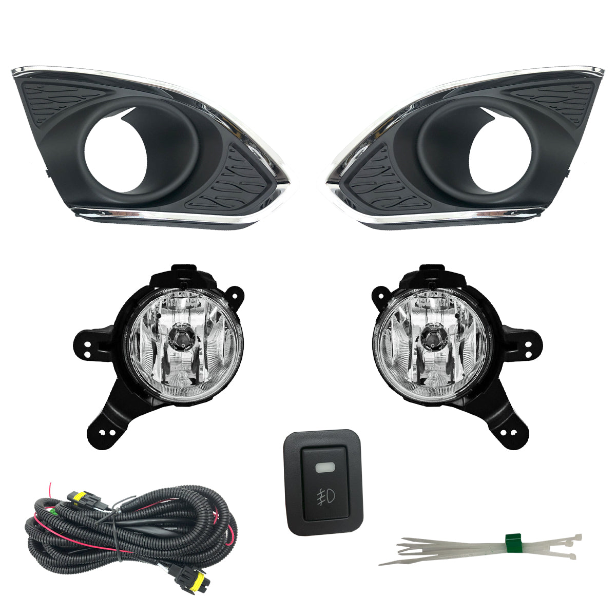 FARO NIEBLA SPARK 13-17 C/PARR FILO CROM JGO CN