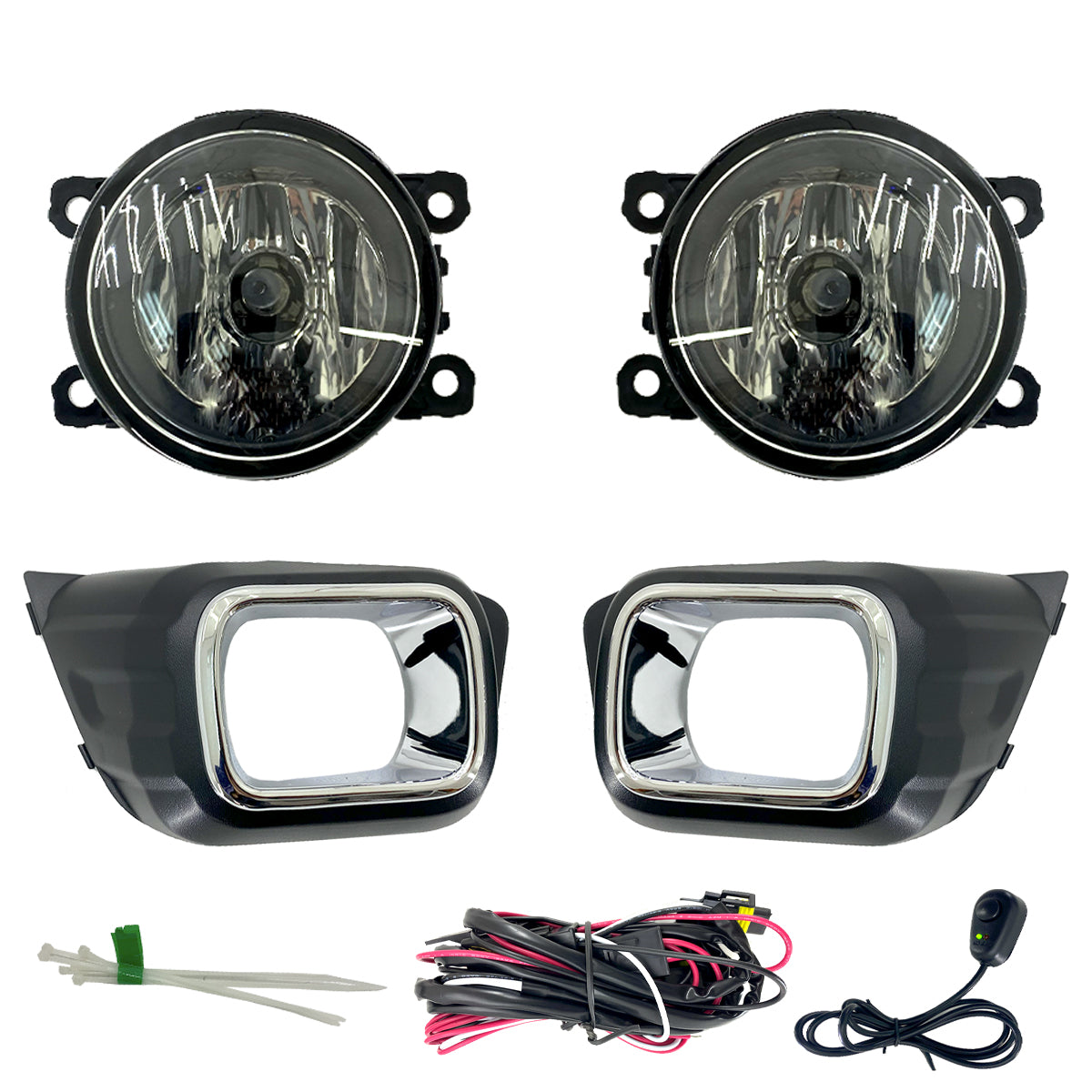 FARO NIEBLA RANGER 20-22 C/PARRILLA FILO / CROMO JUEGO CN