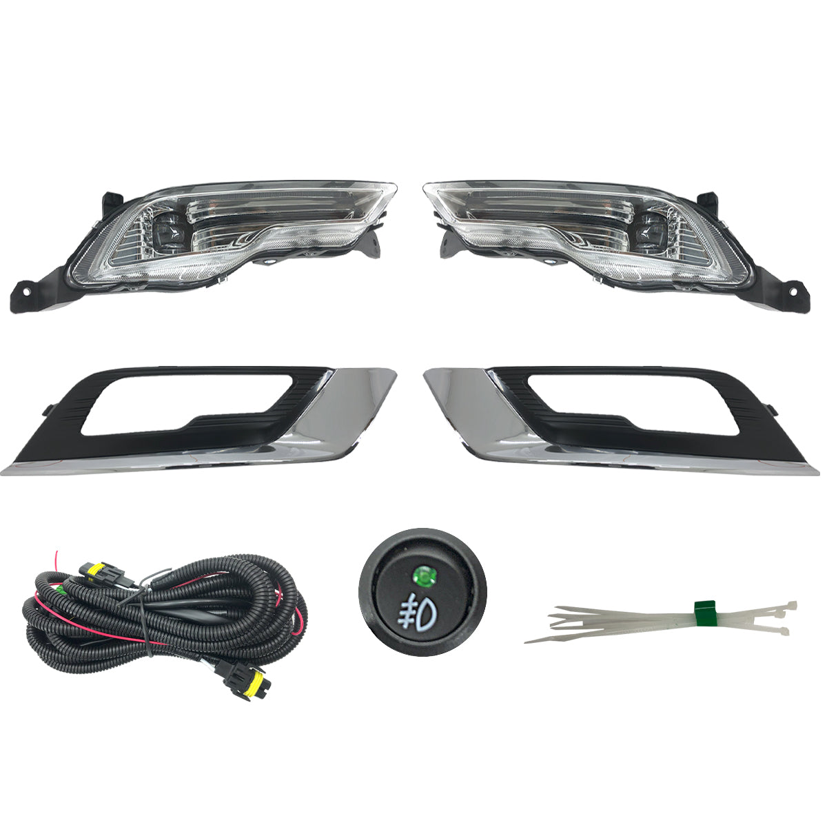 FARO NIEBLA FUSION 17-18 LED TITANIUM/SE LUXURY/SPORT JGO CN