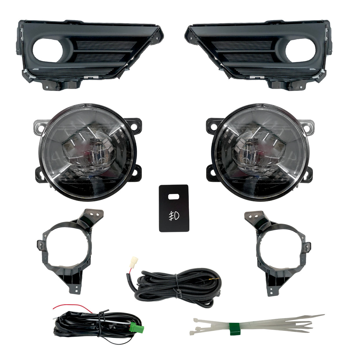 FARO NIEBLA CRV 20-22 LED C/PARRILLA C/BASE JUEGO CN