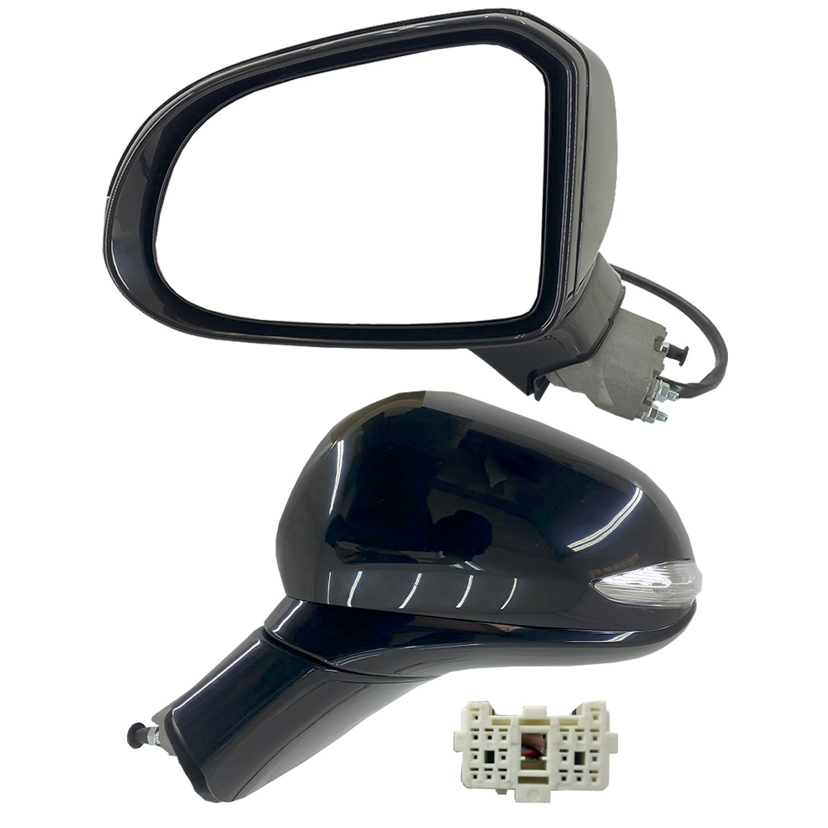 ESPEJO SANTA FE 19-20 ELEC P/PT C/DIRECC C/SENS PUNTO CIEGO C/LUZ INF C/DESEMP 10PIN L