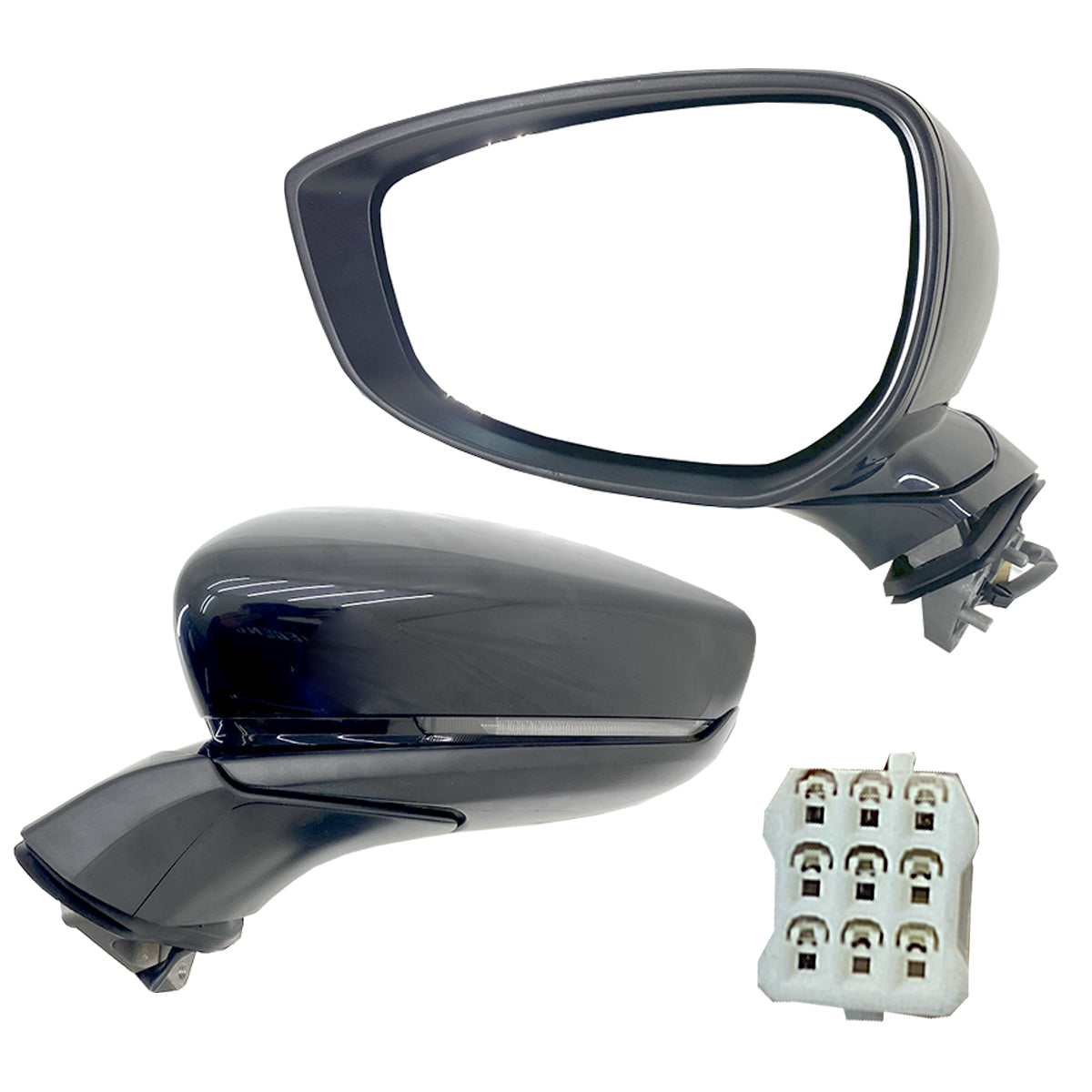ESPEJO MAZDA 3 19-24 ELEC P/P C/DIRECC /DESEMP 5PIN L