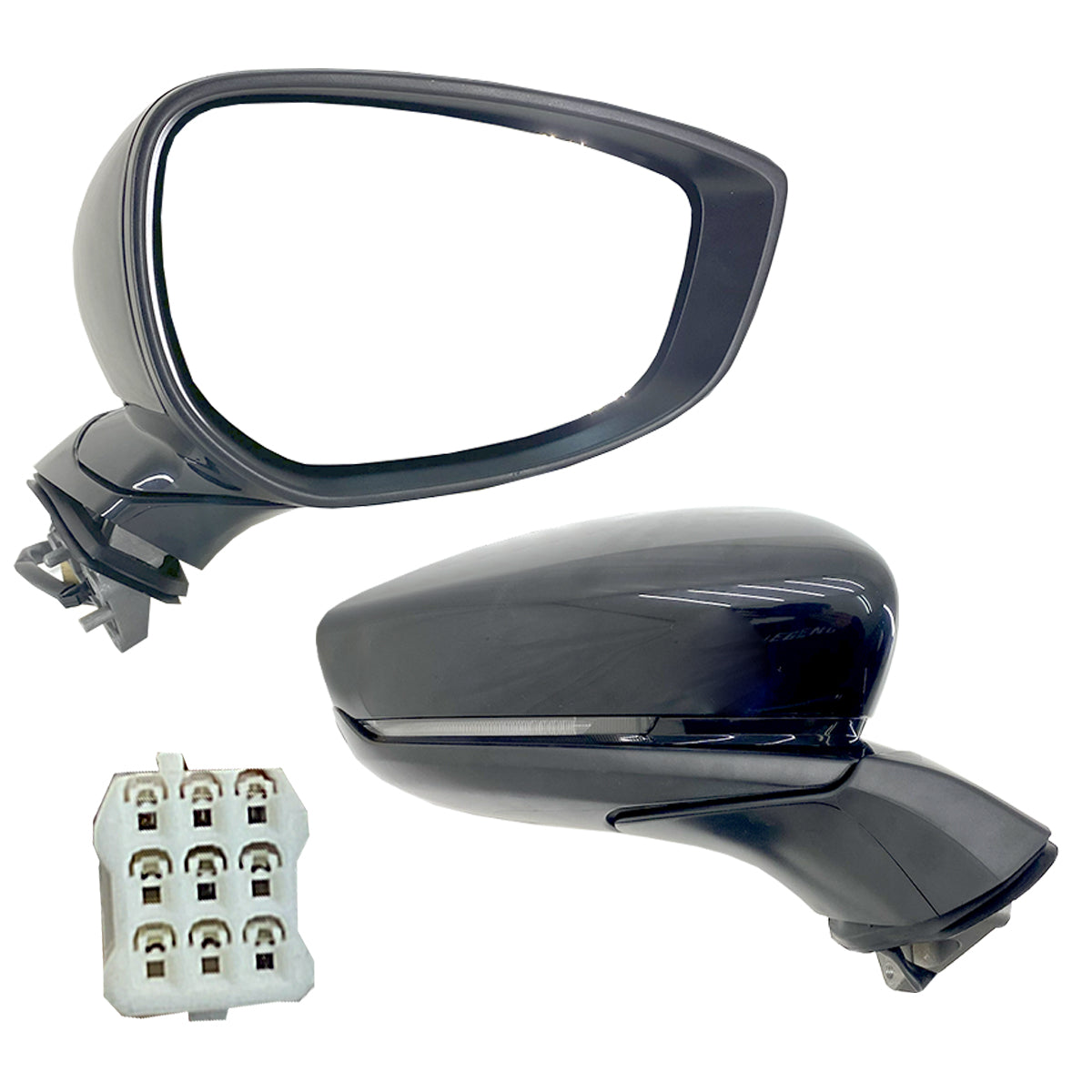 ESPEJO MAZDA 3 19-24 ELEC P/P C/DIRECC /DESEMP 5PIN R