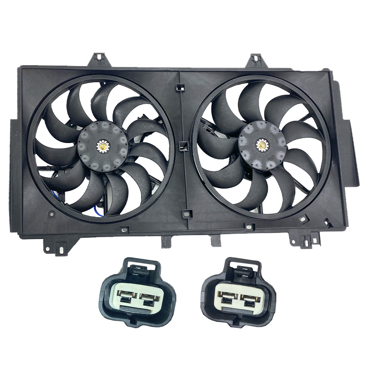 MOTOVENTILADOR MAZDA 6 11-12 V6 3.7L P/ RAD P/AA DOBLE COMP