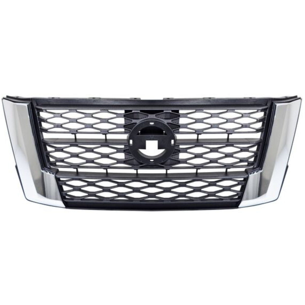 PARRILLA NISSAN NP300/ FRONTIER 21-25 LE CROMO CN