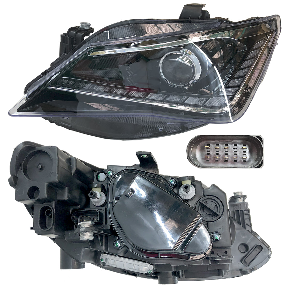 FARO IBIZA 15-17 FR TURBO C/LED C/LUPA C/BALAST 9PIN L CN