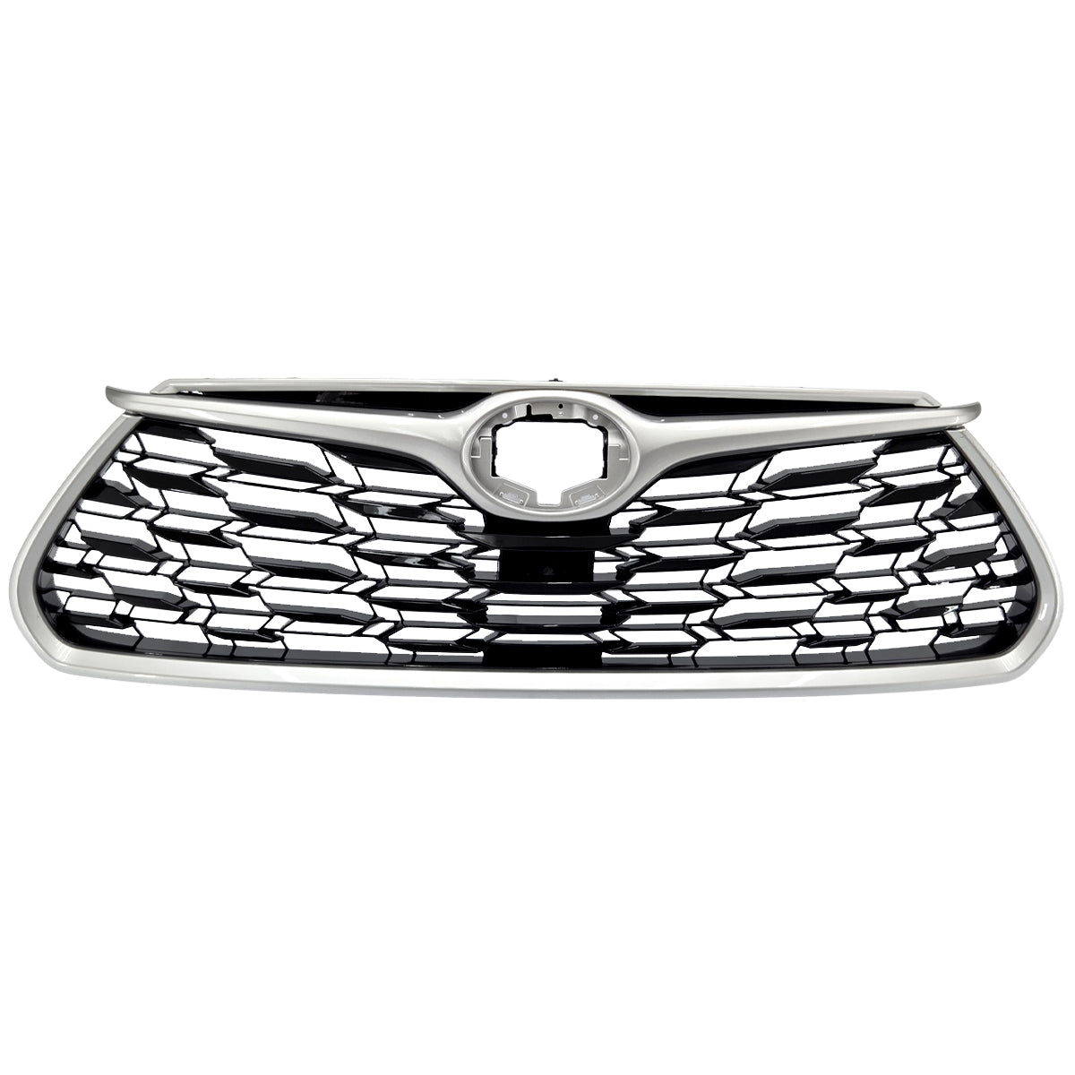 PARRILLA FASCIA HIGHLANDER 20-24 C/MOLD PLATA S/HOYO P/CAMARA