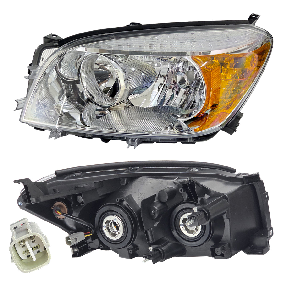 FARO RAV4 06-08 CROMO L CN