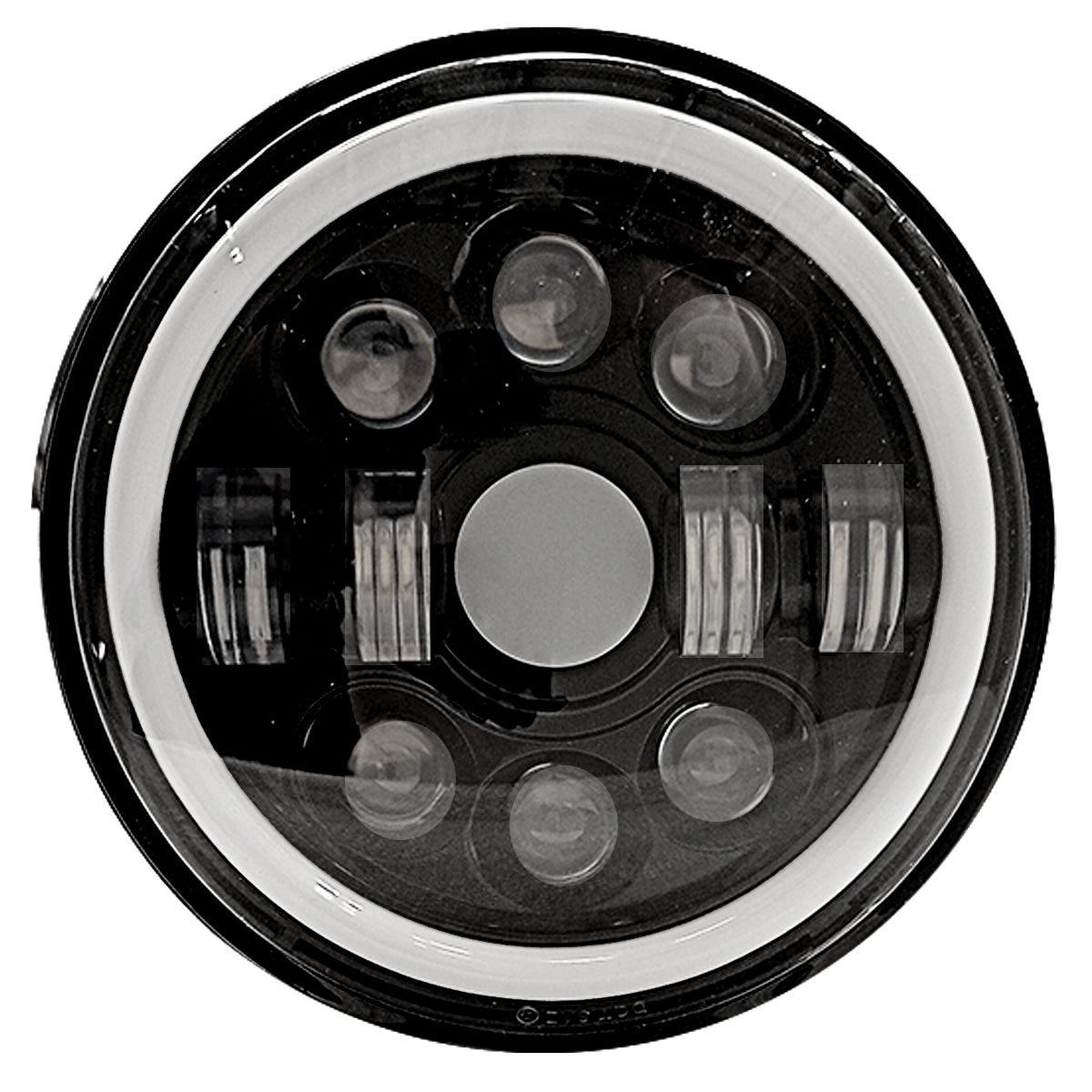 FARO UNIVERSAL 10 LEDS CREE CON LUPA 7 PULGADAS C/OJO ANGEL