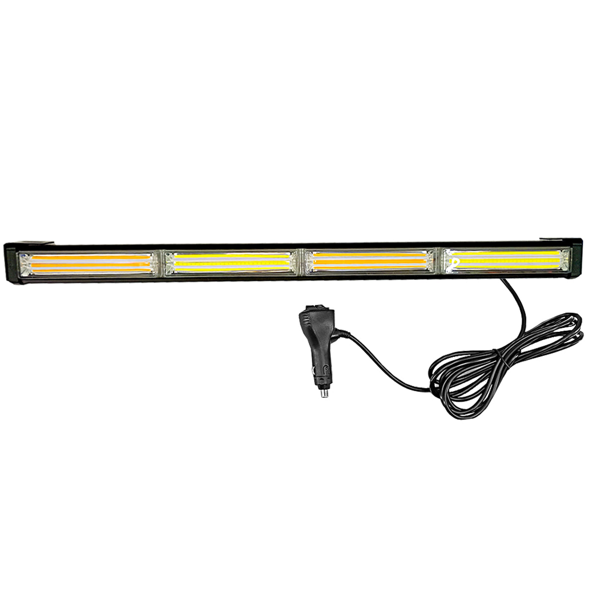 BARRA TORRETA ESTROBO 4 COB 60CM BLANCA AMBAR 60 W