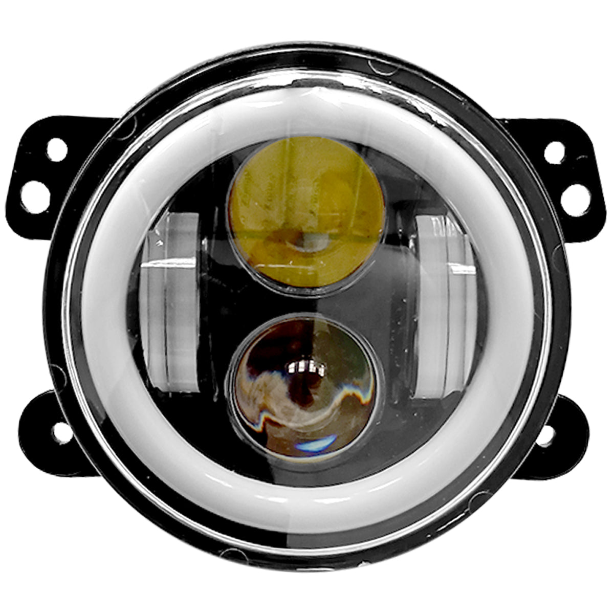 FARO UNIVERSAL LEDS CON LUPA 4 PULGADAS C/OJO ANGEL BLANCO