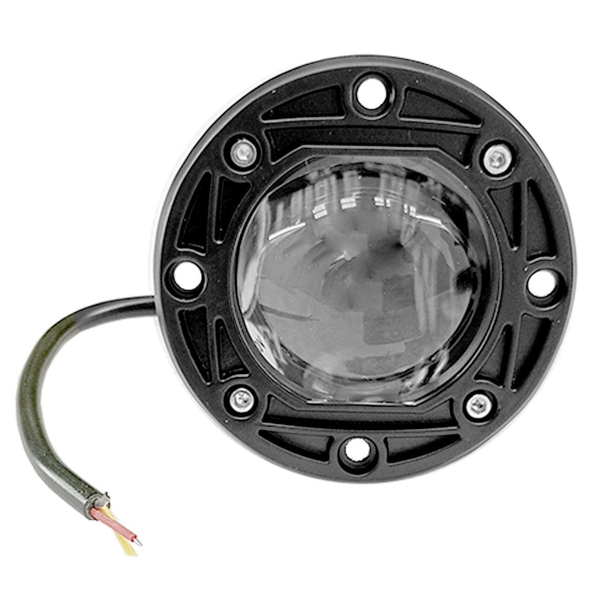 FARO UNIVERSAL 1 LED CON LUPA TIPO SPOT 15W + ESTROBO