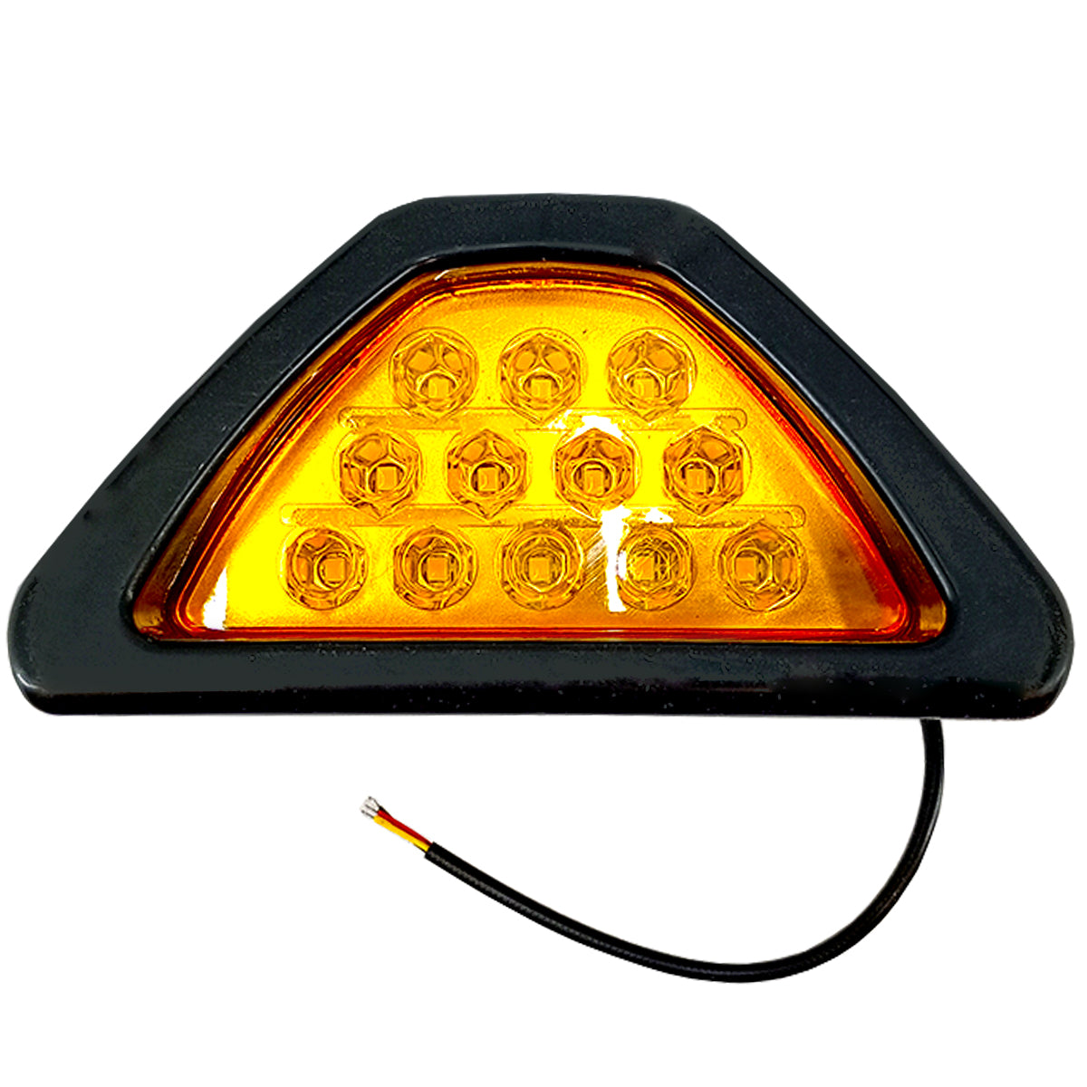 FARO UNIVERSAL 12 LEDS TRAS FRENO LUZ AMBAR