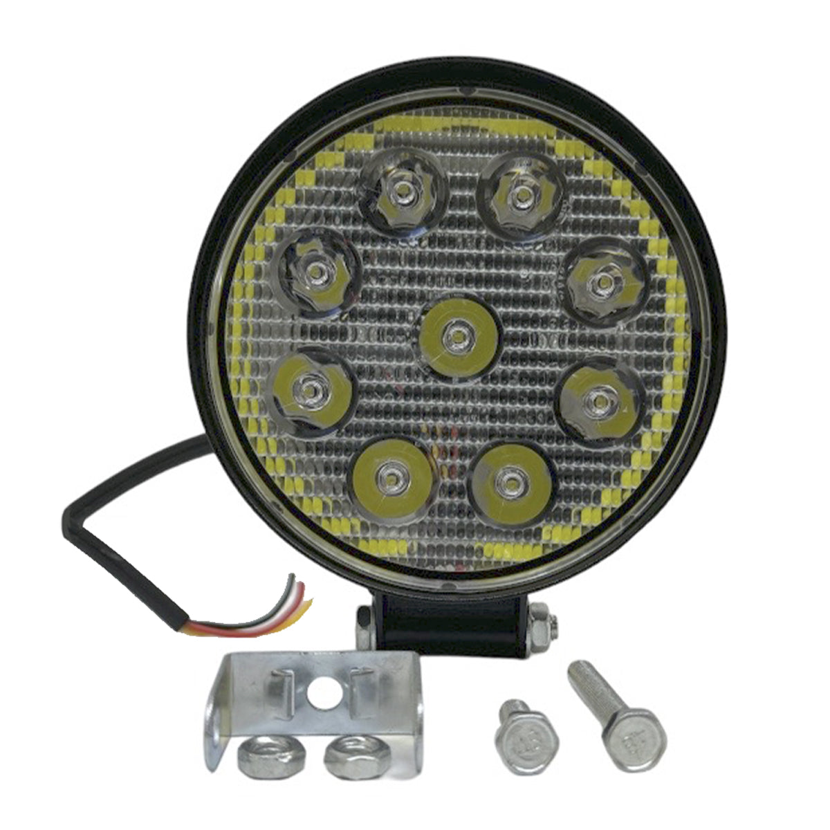 FARO UNIVERSAL REDONDO 9 LEDS TIPO SPOT C/OJO ANGEL 27W