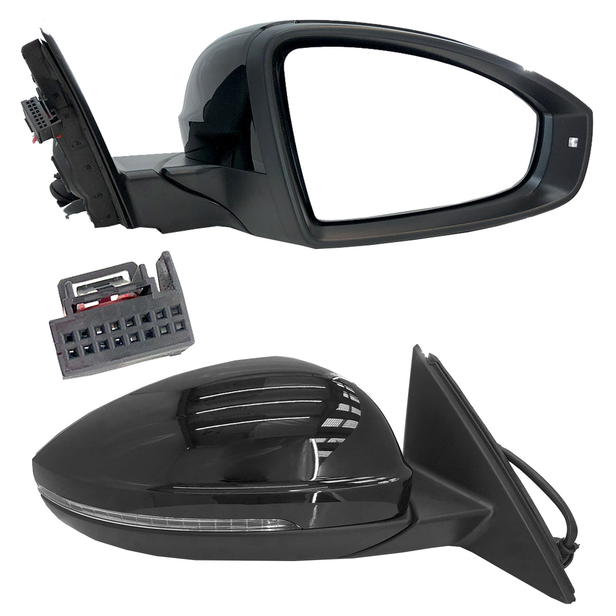 ESPEJO JETTA 19-21 ELEC C/DESEMP C/DIRECC 6 PIN R CN