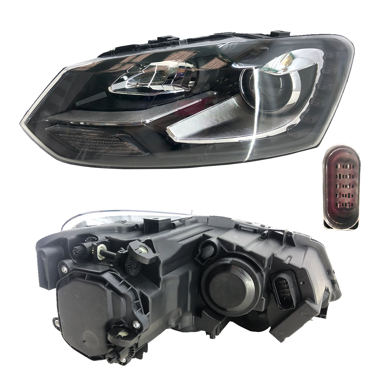 FARO VENTO 16-20 / POLO 13-14 / 17 C/LUPA C/LED L CN