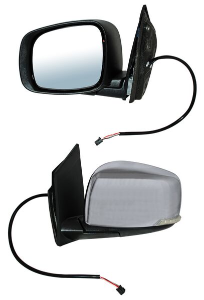 ESPEJO TOWN & COUNTRY / CARAVAN 08-19 ELECTRICO C/DESEMPAÑANTE C/DIRECC CROMO 7PIN L