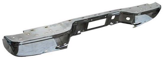 DEFENSA TRASERA CHEV PU 99-07 CROM COMPLETA C/HULES Y BRACKS