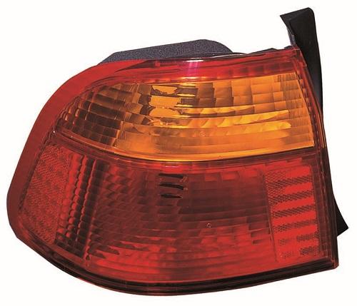 CALAVERA CIVIC 99-00 4P ROJO / AMBAR EXTERIOR L