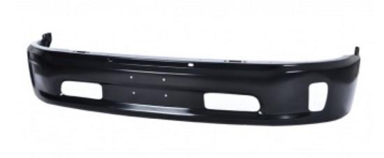 DEFENSA DELANTERA RAM PU 14-18 NEGRA S/HOYO SENSOR P/PINTAR