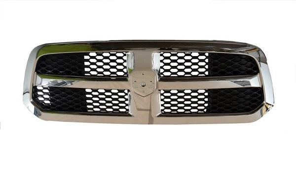 PARRILLA RAM PU 13-19 CROMO PANEL NEGRO