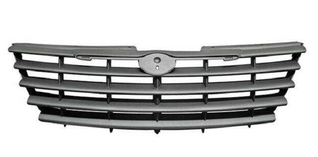 PARRILLA VOYAGER / T0WN & COUNTRY 05-07 NEGRA EMBLEMA CORTO