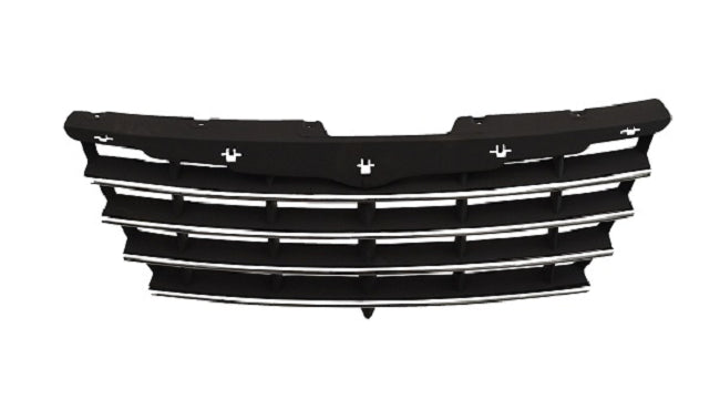 PARRILLA VOYAGER / TOWN & COUNTRY 05-07 FILOS CROMO EMBLEMA LARGO