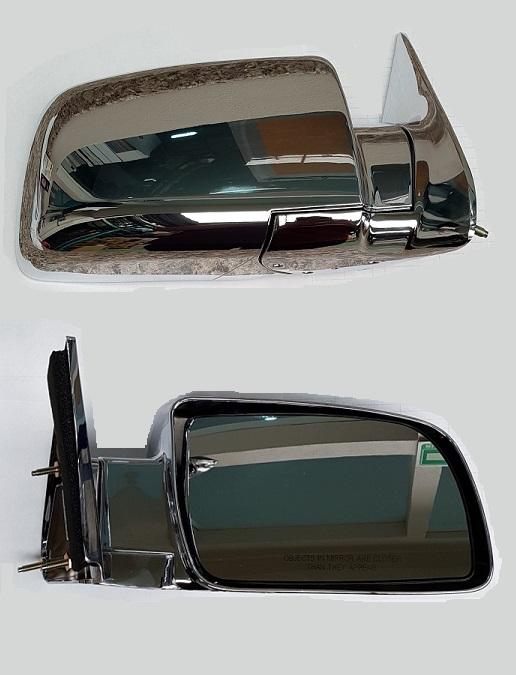 ESPEJO SUBURBAN / SILVERADO 92-98 MANUAL CROMO R