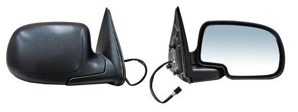 ESPEJO CHEV PU 99-06 ELECTRICO C/DESEMPAÑANTE C/LUZ INF NEGRO TEXTURADO 6PIN R