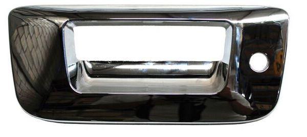 BISEL MANIJA TAPA CAJA CHEV PU/ GMC 07-13 CROMO C/HOYO P/LLAVE