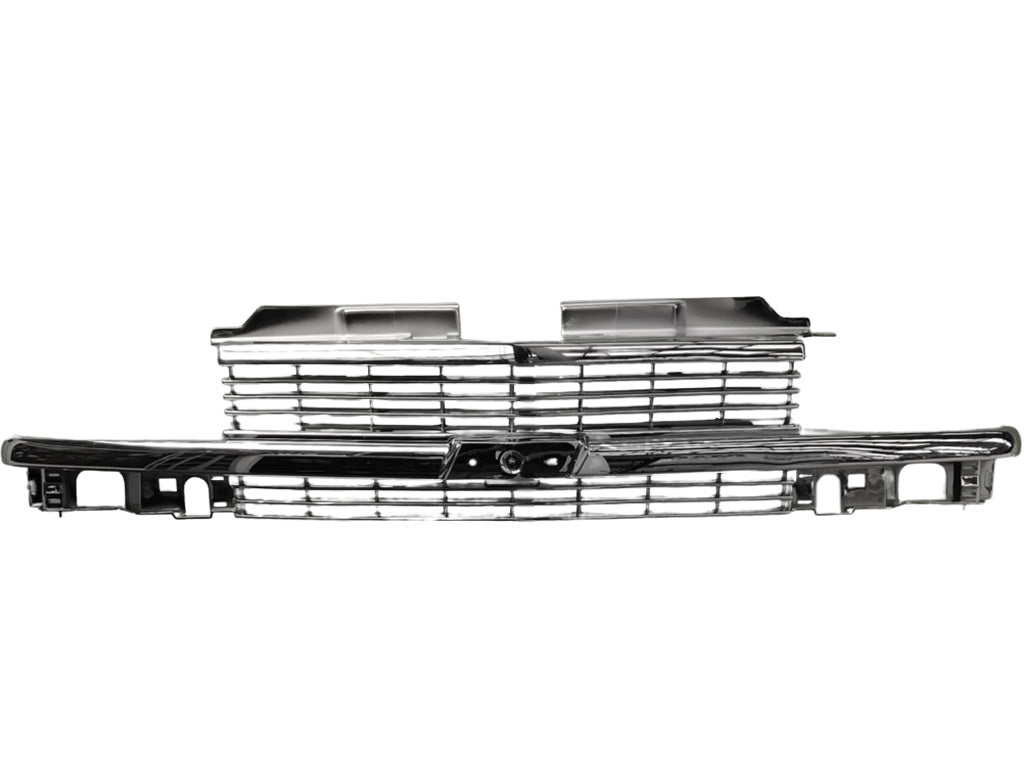 PARRILLA S10 98-02 RAYADA TODA CROMO