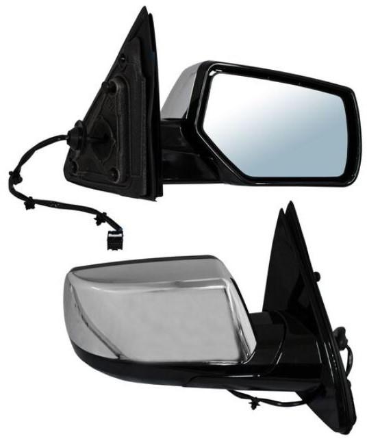 ESPEJO TAHOE / YUKON 15-20 ELECTRICO C/DESEMPAÑANTE CROMO 5PIN R