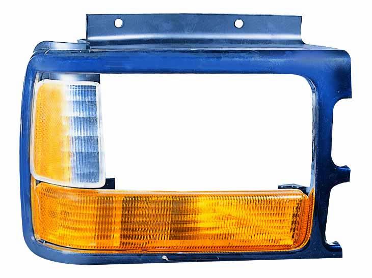 BISEL DAKOTA 91-96 PINTADO C/CUARTOS FARO GRANDE R