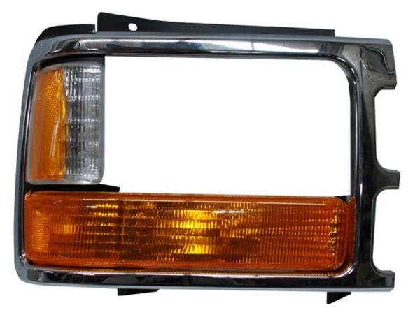 BISEL DAKOTA 91-96 CROMO C/CUARTOS FARO GRANDE R