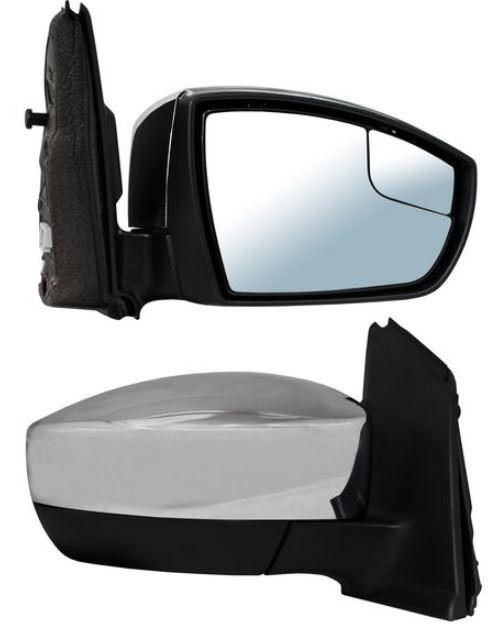 ESPEJO ESCAPE 13-18 ELECTRICO C/DESEMPAÑANTE C/PUNTO CIEGO CROMO 5PIN R