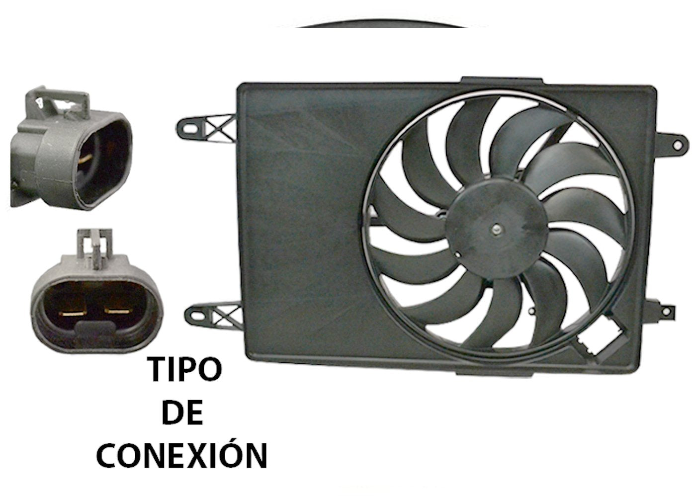 MOTOVENTILADOR FIESTA 03-07/ECOSPORT 04-12 P/RAD SENC CN