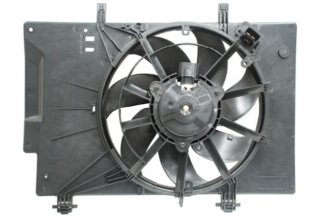MOTOVENTILADOR FIESTA 11-14/ ECOSPORT 13-17/ FIGO 16-22 P/RADIADOR SENCILLO COMPLETO