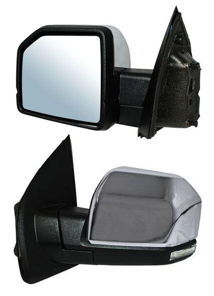 ESPEJO LOBO 15-20 ELECTRICO C/DIRECC C/DESEMPAÑANTE C/LUZ INF LED C/MEMORIA C/SENS AUTOAB CROMO 16PIN L