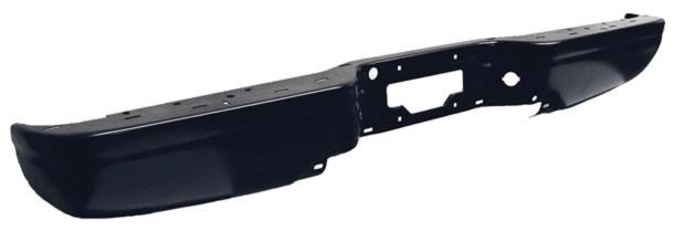 DEFENSA TRASERA LOBO 98-09 GRIS DESMONTADA COMPLETA C/HULES Y BRACKS