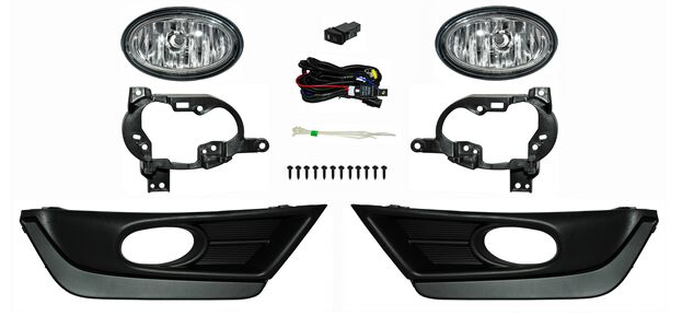 FARO NIEBLA CRV 17-19 C/PARRILLA NEGRA JUEGO CN