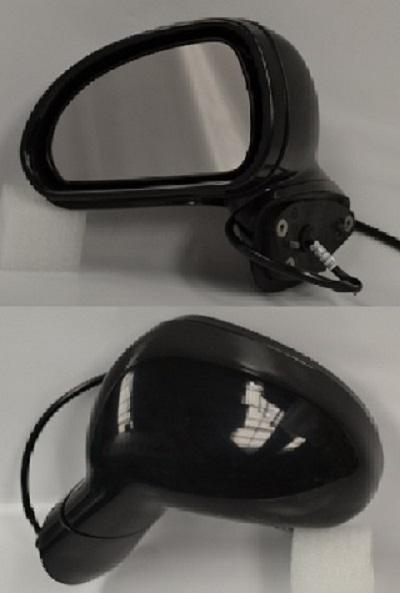 ESPEJO ECLIPSE/ SPYDER 06-08 ELECTRICO NEGRO L 3 PINES