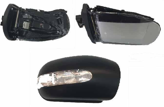 ESPEJO MERCEDES BENZ CLASE C 01-07 ELECTRICO C/DESEMPAÑANTE S/CUBIERTA 7PIN R