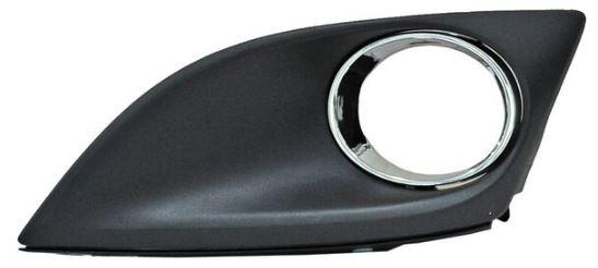 PARRILLA FASCIA MAZDA CX7 10-12 C/HOYO P/FARO ARO MOLDURA/CROMO L
