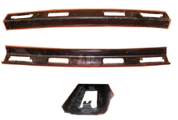 DEFENSA DELANTERA NISSAN 720 84-93 NEGRA