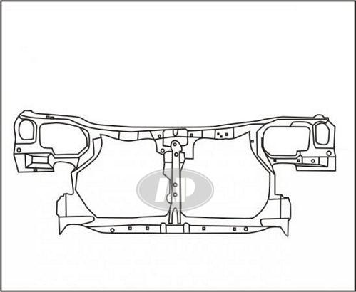MARCO RADIADOR ALMERA 00-05