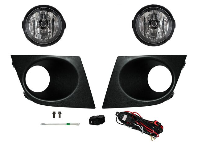 FARO NIEBLA TIIDA 07-18 C/PARRILLA JUEGO CN